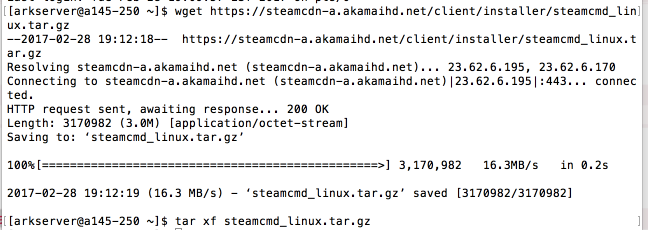 如何在Linux上安裝方舟生存專用服務器 如何在Linux上安裝方舟生存專用服務器